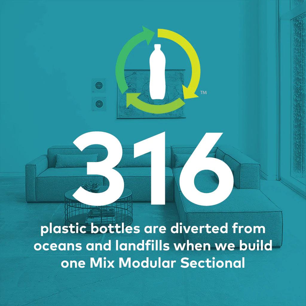 Mix Modular Sectional (5 piece) - F2 Furnishings