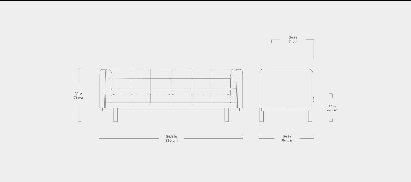 Mulholland Sofa - F2 Furnishings